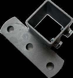 Lyftbeslag med 3-hålsfront för 70x70 mm stolpe. 
