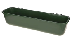 Vatten-/fodertråg med upphängning, 42 l, längd: 100 cm.