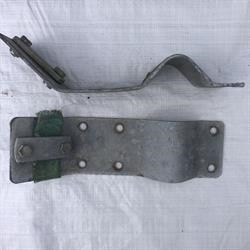 Begagnade nackrörsbeslag för 1½" rör och band