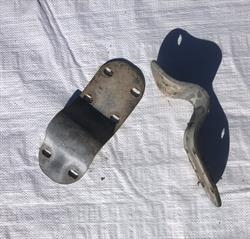 Begagnade 1½" nackrörsbeslag för 1½" till 2" U-bygel