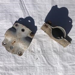 Begagnad 1½" x 1½" T-klämma för dubbelrad från Dan Egtved