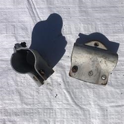 Begagnad 2 x 2" T-klämma för enkelrad från Dan Egtved