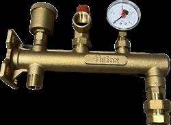 Väggkonsol för t.ex. beh./ manometer
