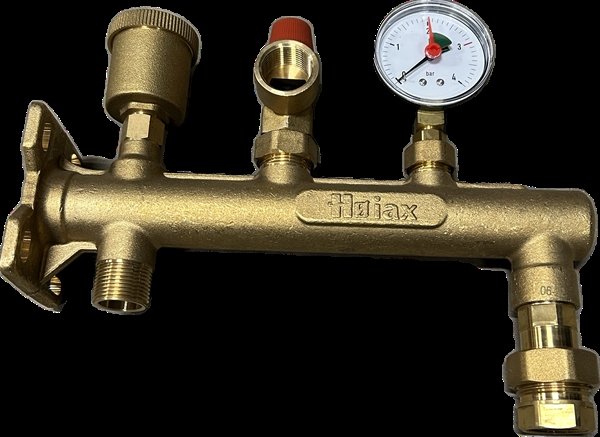 Väggkonsol för t.ex. beh./ manometer