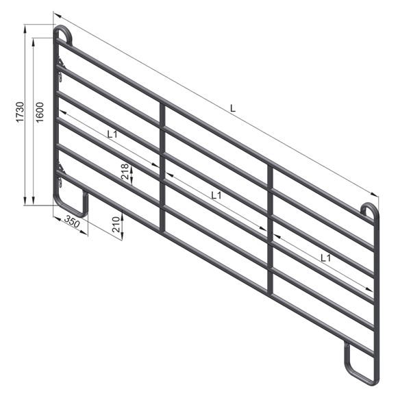 Fangefold gitter