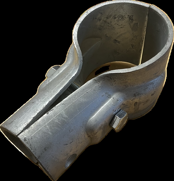 T-klämma 3"x2" bult 12x90 mm.