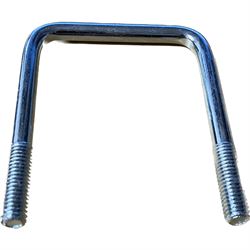 Nya 70x70 10 mm U-byglar elförzinkade. H: 102 mm. restparti 