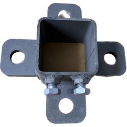 Höjningsbeslag med 4 flikar för 70x70 mm stolpe