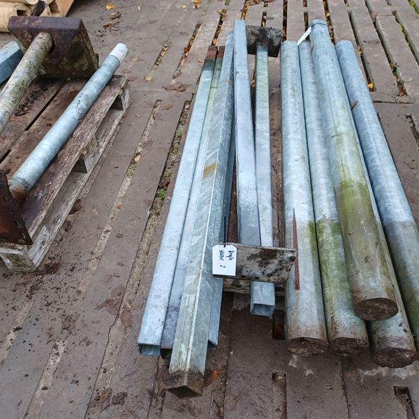 6 st. begagnade 60x60 stolpar