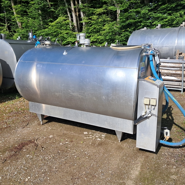 1 st. begagnad "Røka" kyltank 4000 l. 280x160x180 cm. Tank 8