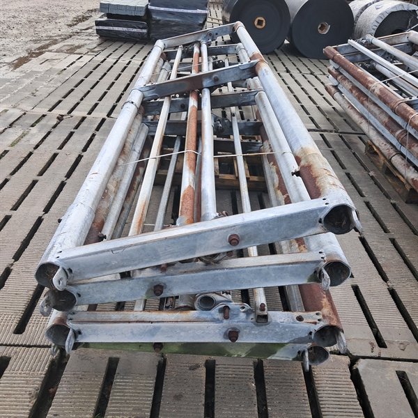 Begagnade kombigrindar i 3", längd: 4–5 m 