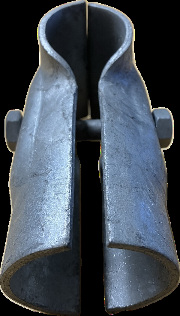 T-klämma 1¼" x 1½" 10x80 mm bult