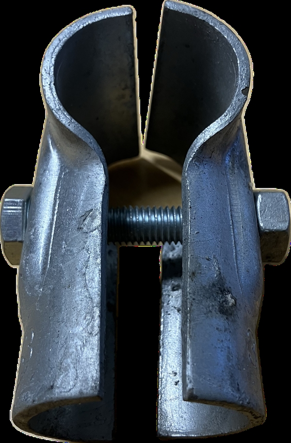 T-klämma 1½" x 1½" 12x75 mm bult